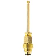 Gerber 98-673 replacement tub and shower stem, brass with splined top and hex body, front view