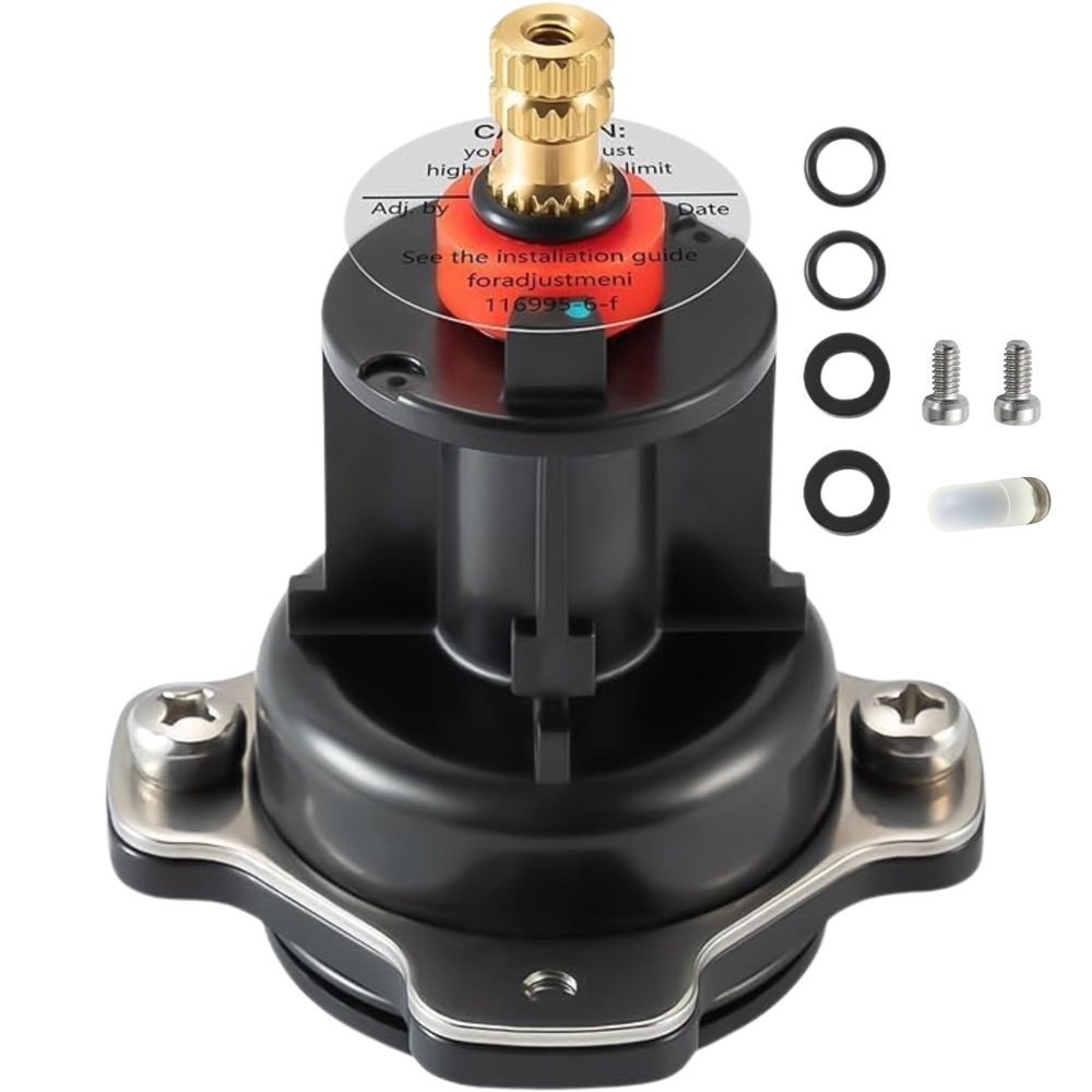 Kohler GP876851 replacement mixer cap and pressure balance kit with O-rings, screws and plumber grease