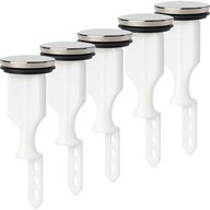 Pop-up sink drain stopper replacement, 5 pack