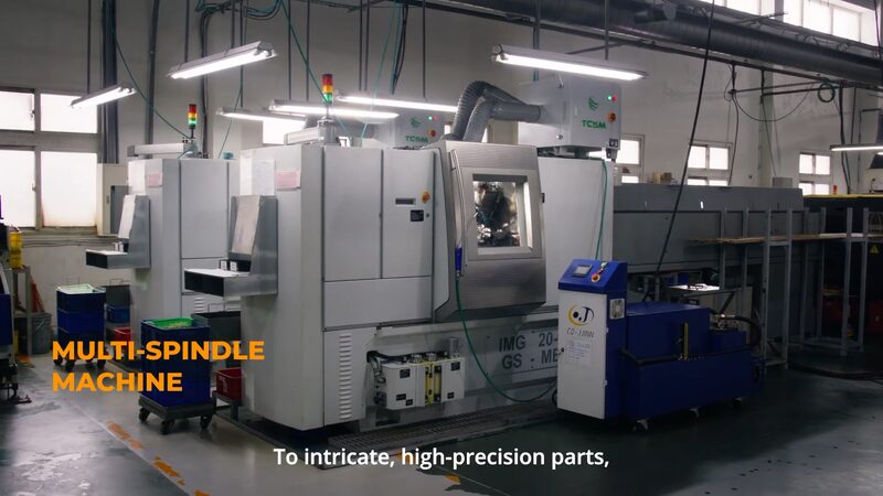 Multi-spindle CNC machining center
